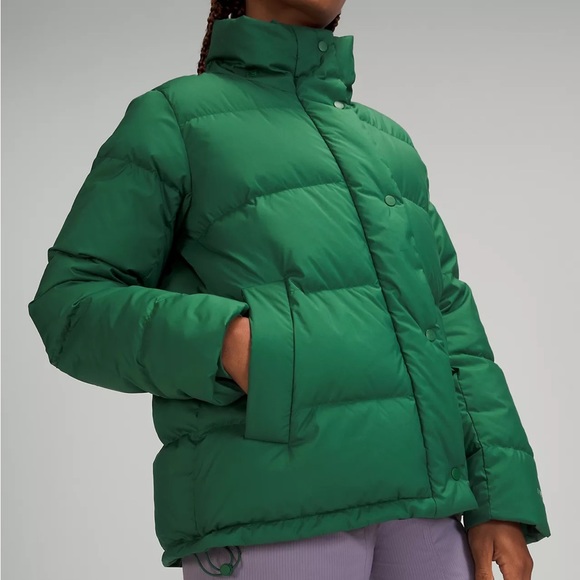 NWT Lululemon Wunder Puff Jacket Everglade Green EVRG 4 6 8 10 - Picture 7 of 13